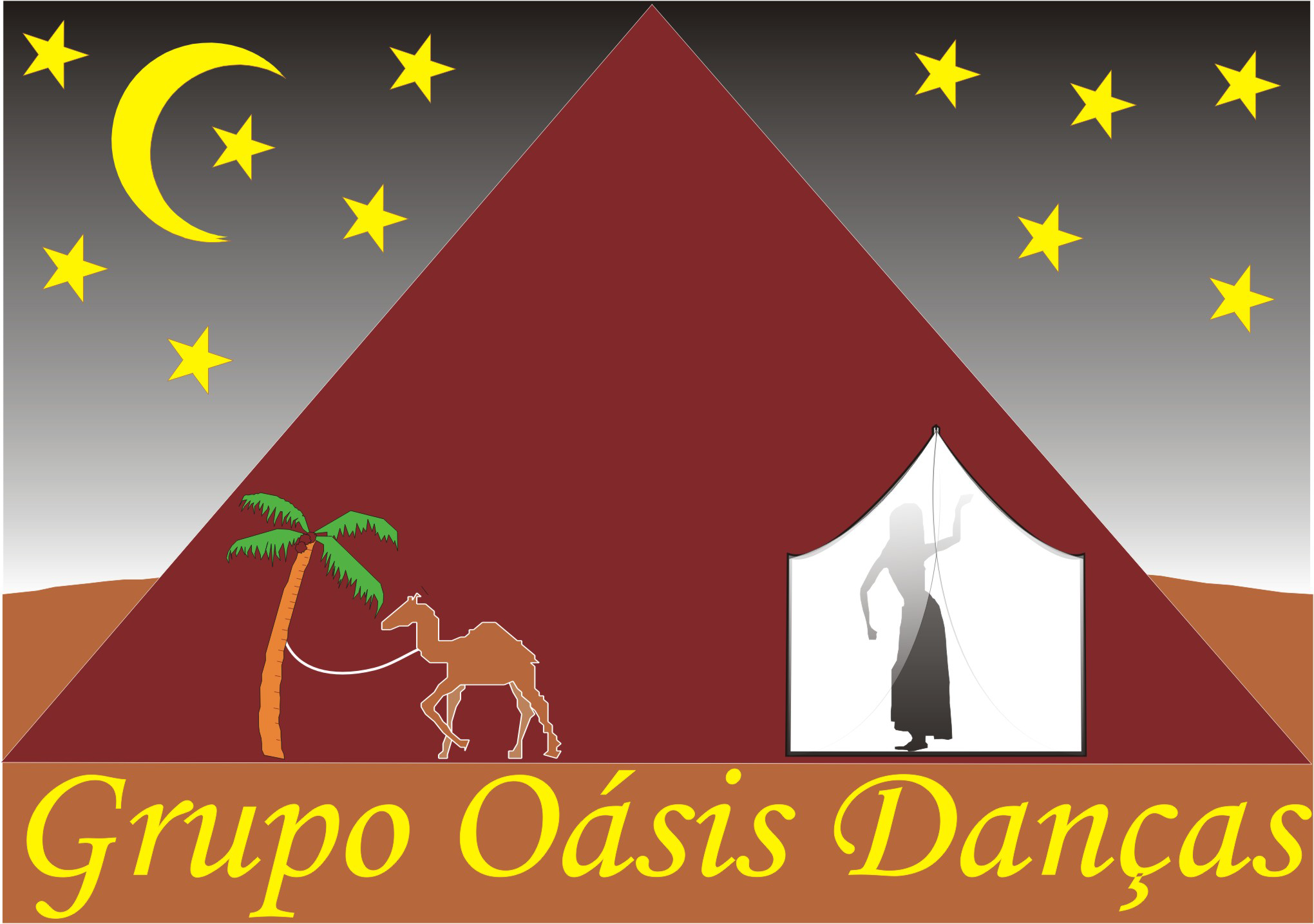 Logo Grupo Oásis Danças